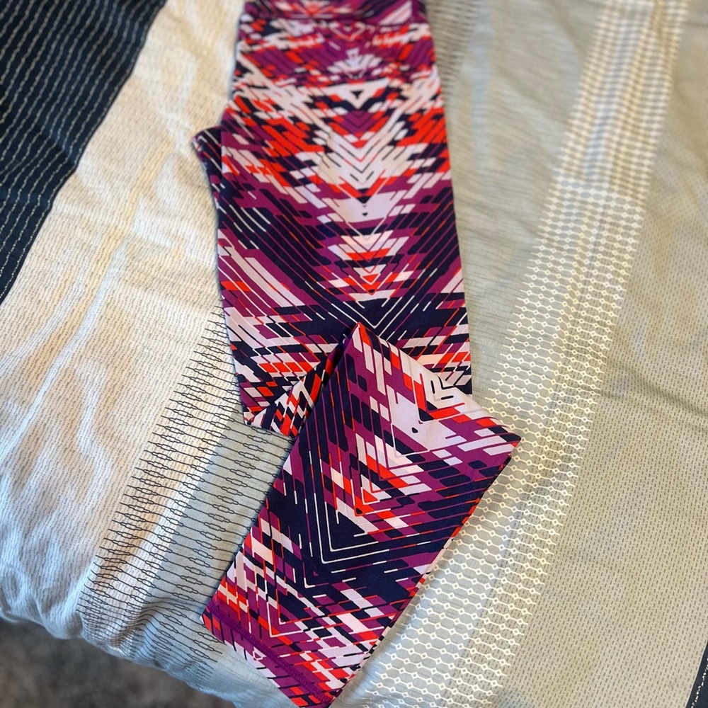 Aerie Multicolor Geometric Leggings